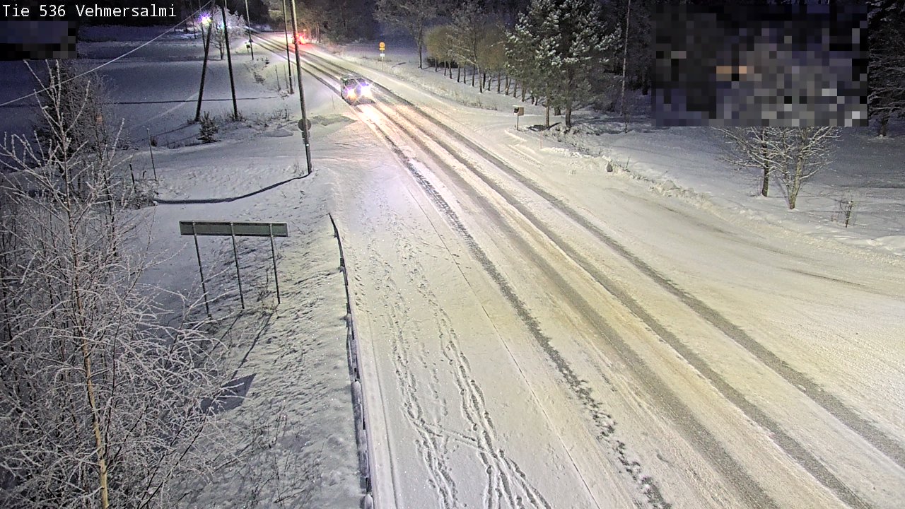 Kelikamerat Kuva Tie 536 Kuopio, Vehmersalmi, Kuopio, Pohjois-Savo