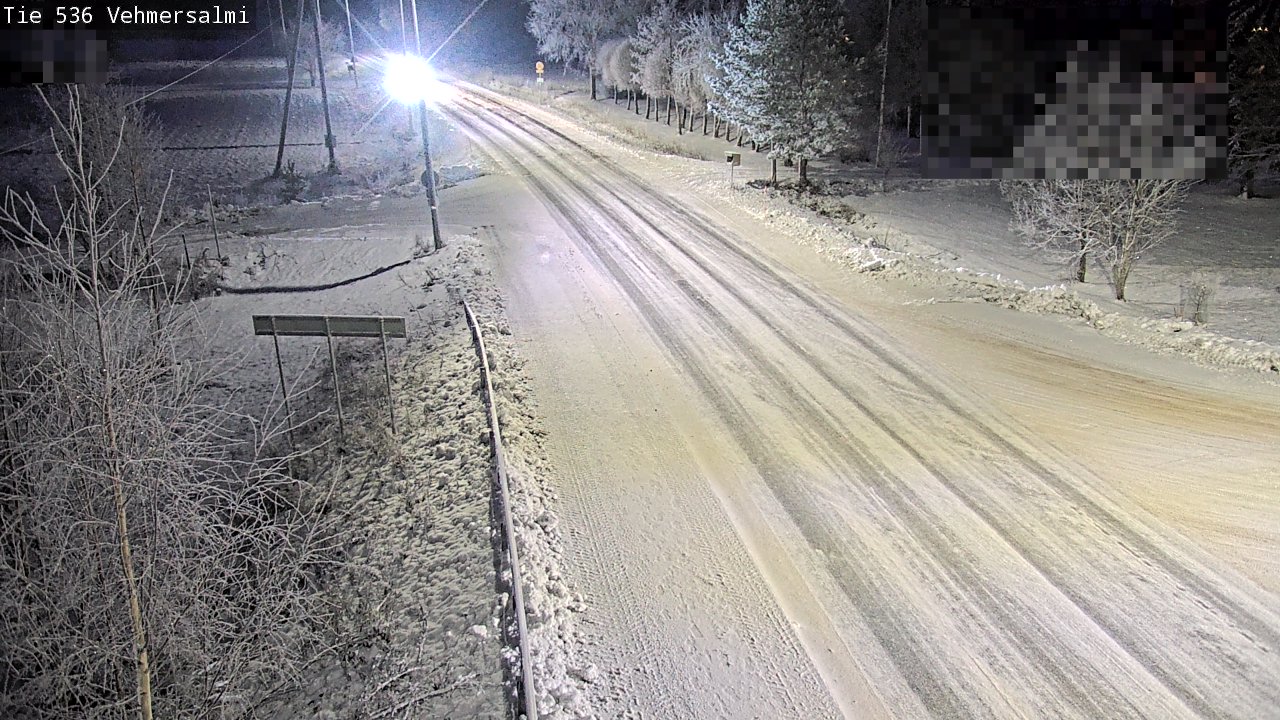 Kelikamerat Kuva Tie 536 Kuopio, Vehmersalmi, Kuopio, Pohjois-Savo