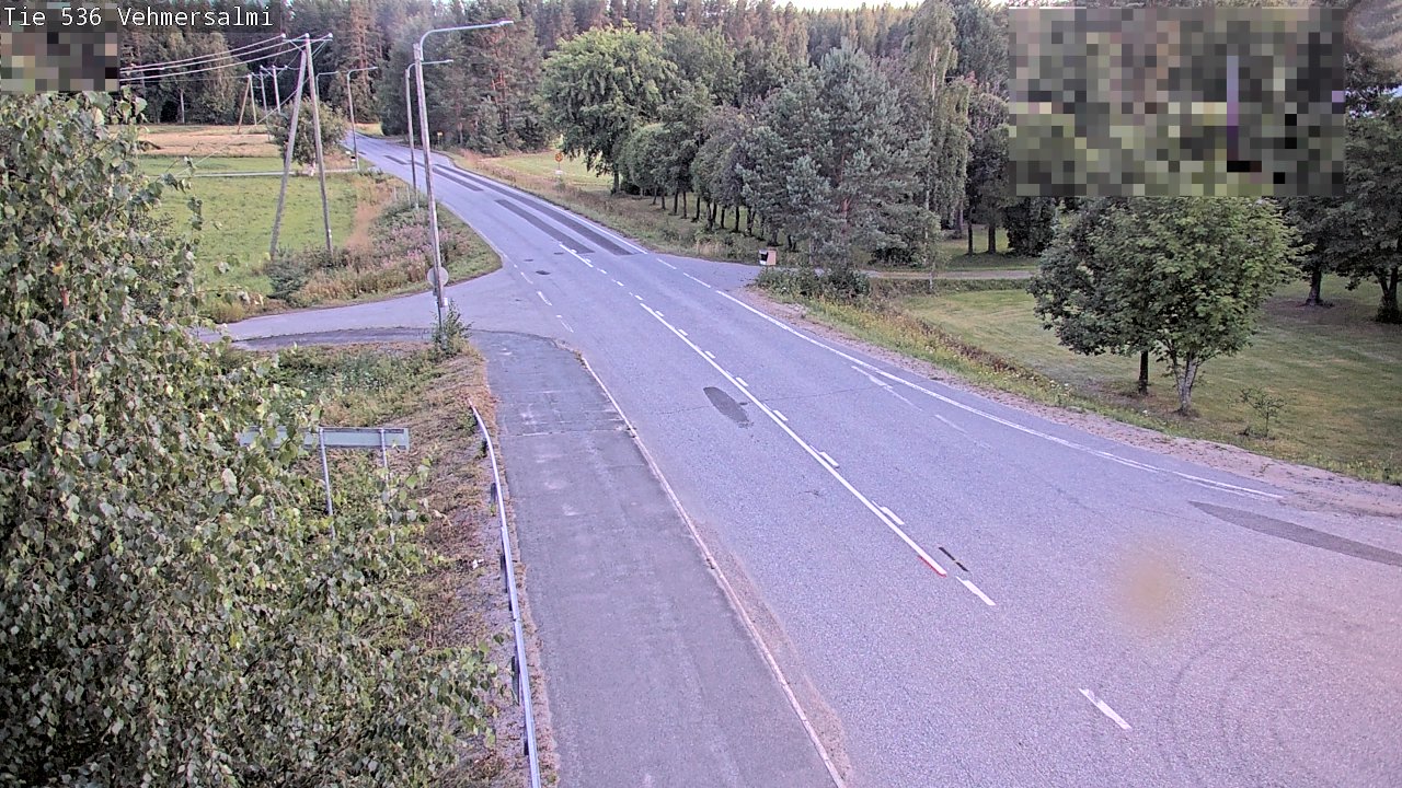 Kelikamerat Kuva Tie 536 Kuopio, Vehmersalmi, Kuopio, Pohjois-Savo