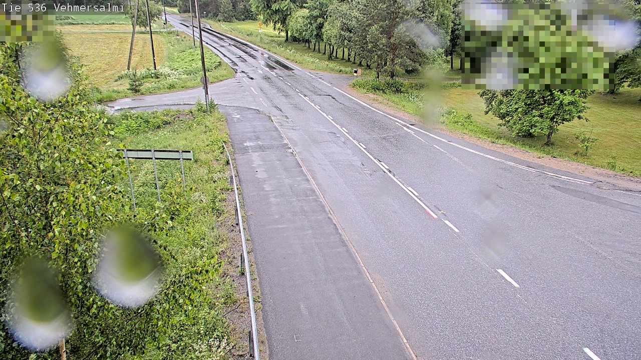Weather Camera Image Road 536 Kuopio, Vehmersalmi, Kuopio, Pohjois-Savo