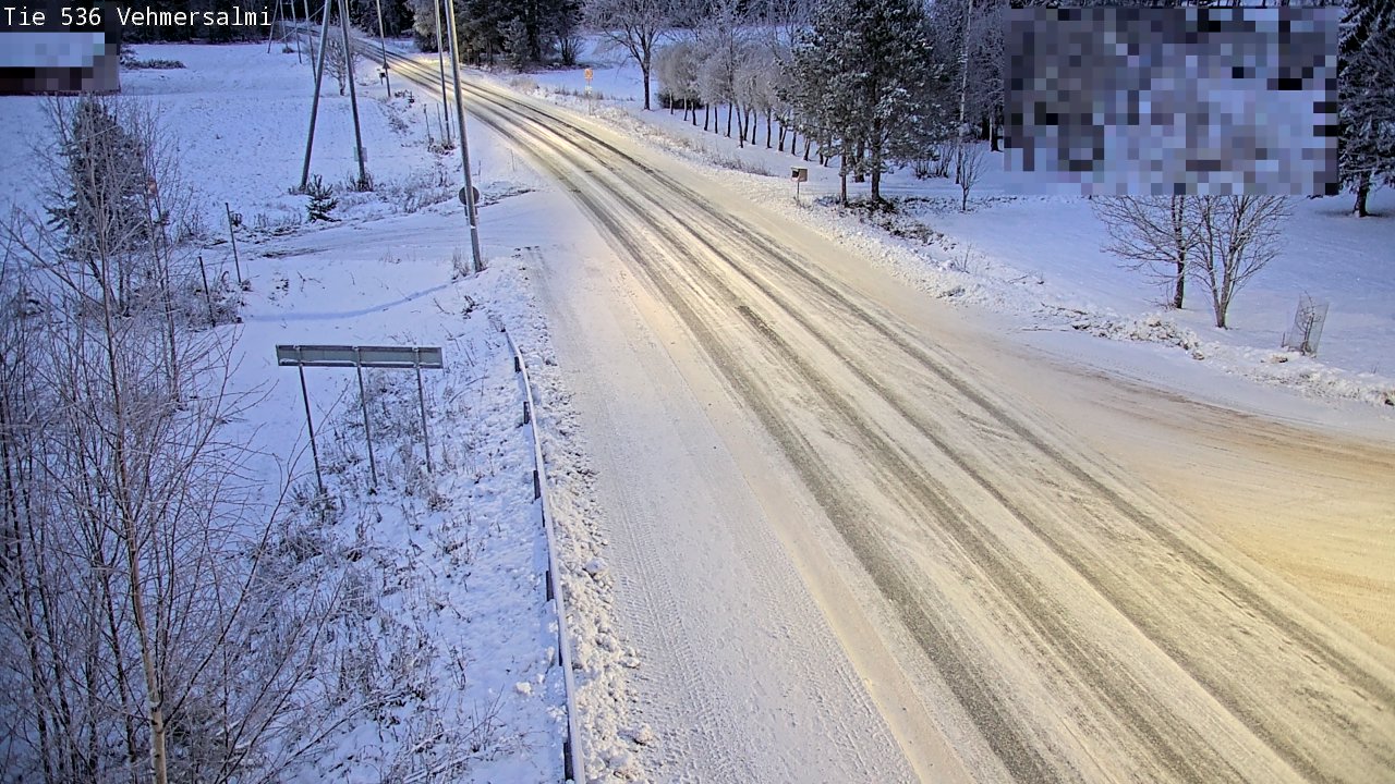 Kelikamerat Kuva Tie 536 Kuopio, Vehmersalmi, Kuopio, Pohjois-Savo