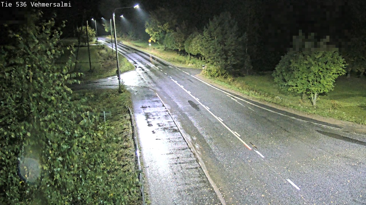 Weather Camera Image Väg 536 Kuopio, Vehmersalmi, Kuopio, Pohjois-Savo
