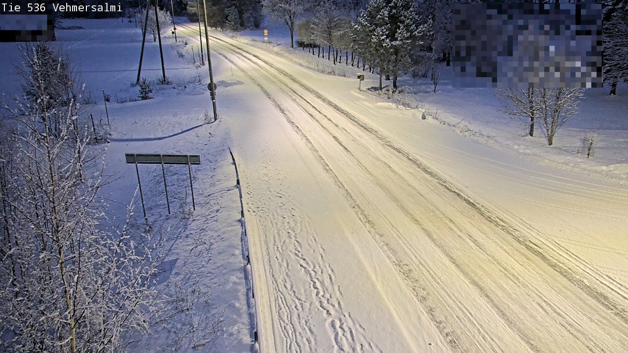 Kelikamerat Kuva Tie 536 Kuopio, Vehmersalmi, Kuopio, Pohjois-Savo