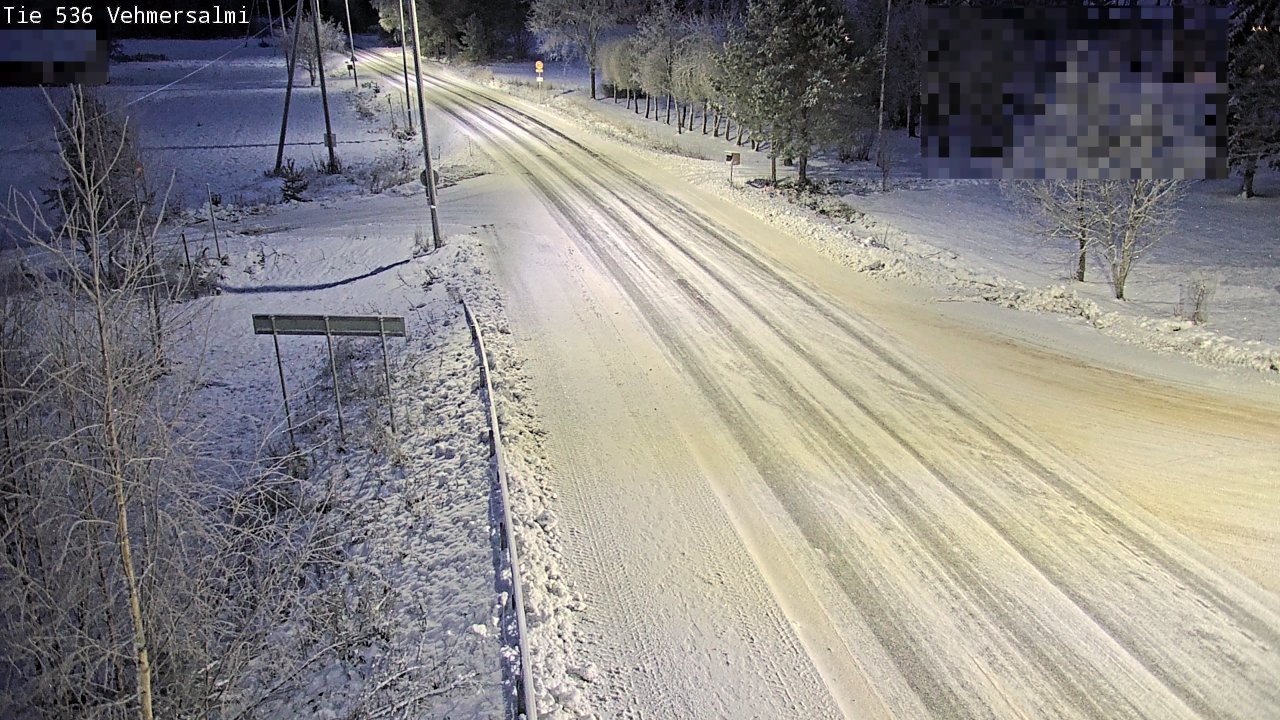 Kelikamerat Kuva Tie 536 Kuopio, Vehmersalmi, Kuopio, Pohjois-Savo