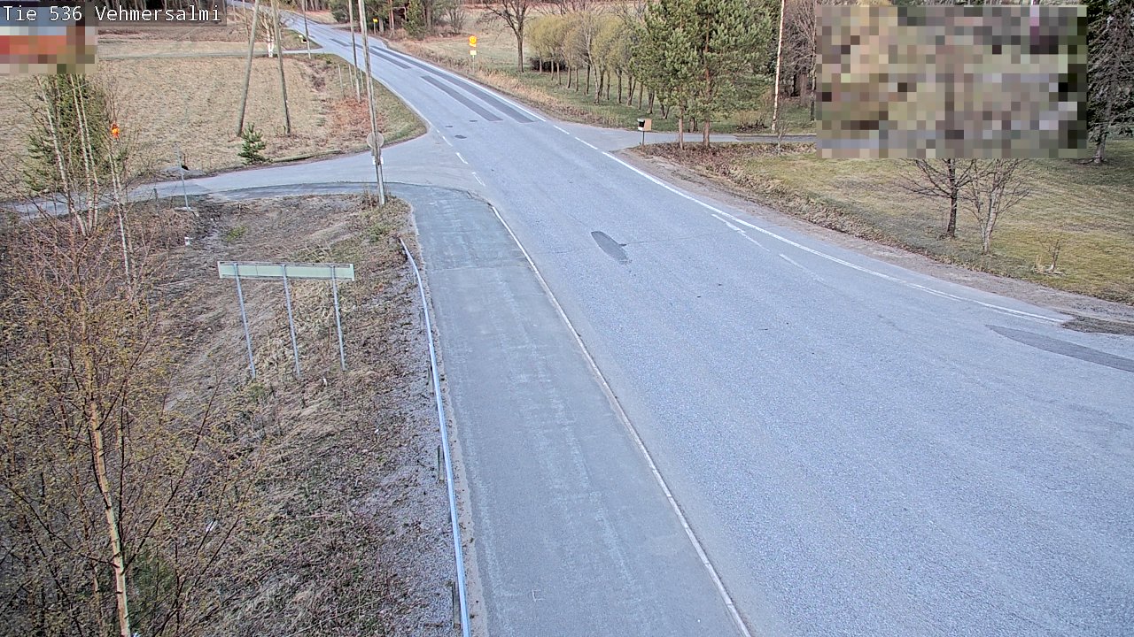 Kelikamerat Kuva Tie 536 Kuopio, Vehmersalmi, Kuopio, Pohjois-Savo