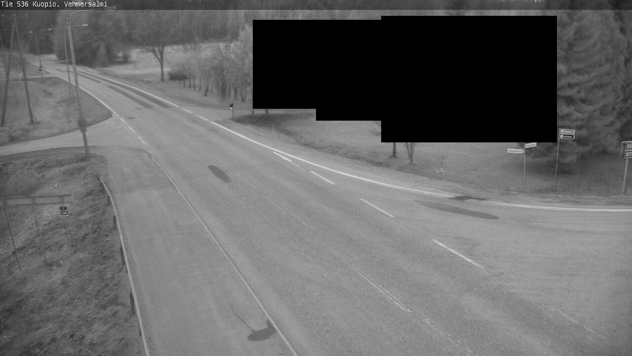 Kelikamerat Kuva Tie 536 Kuopio, Vehmersalmi, Kuopio, Pohjois-Savo