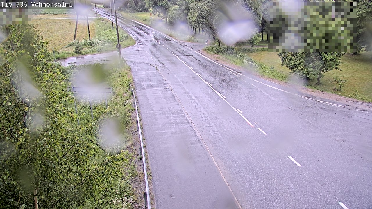 Weather Camera Image Road 536 Kuopio, Vehmersalmi, Kuopio, Pohjois-Savo