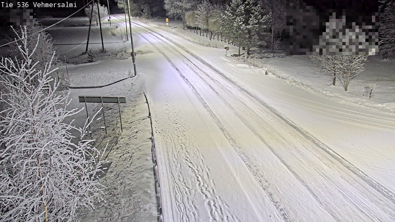Kelikamerat Kuva Tie 536 Kuopio, Vehmersalmi, Kuopio, Pohjois-Savo