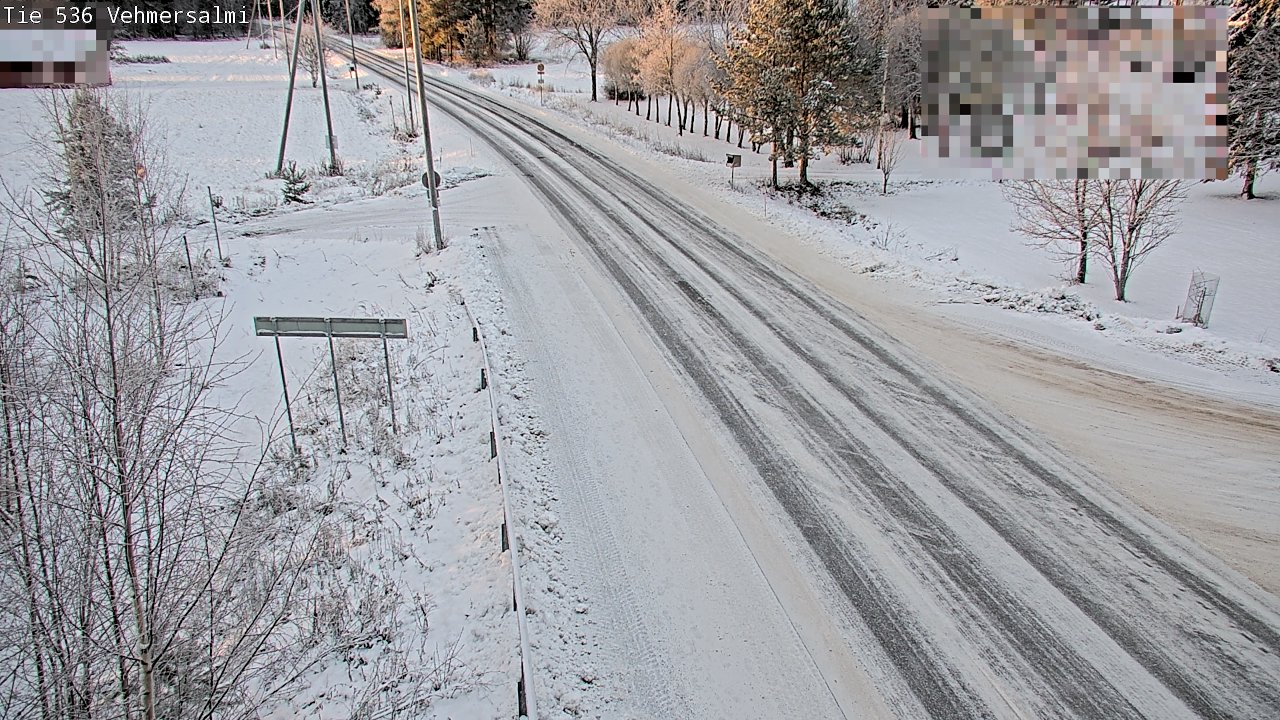 Kelikamerat Kuva Tie 536 Kuopio, Vehmersalmi, Kuopio, Pohjois-Savo