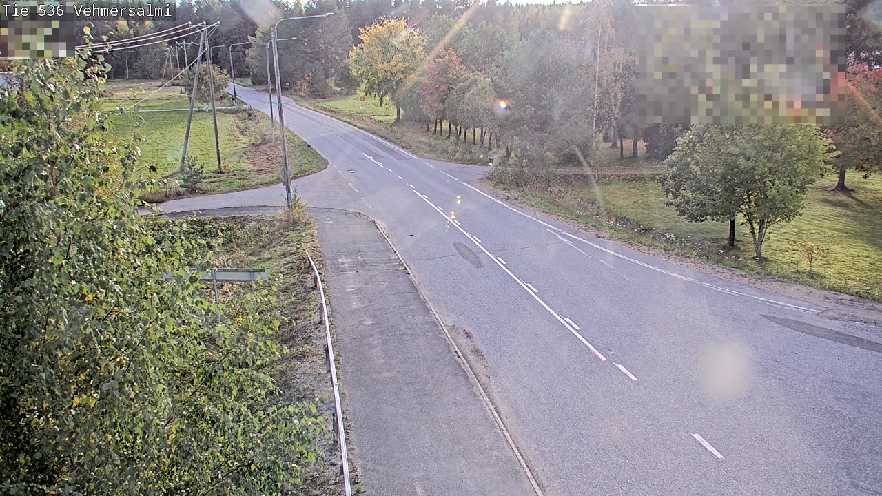 Weather Camera Image Road 536 Kuopio, Vehmersalmi, Kuopio, Pohjois-Savo