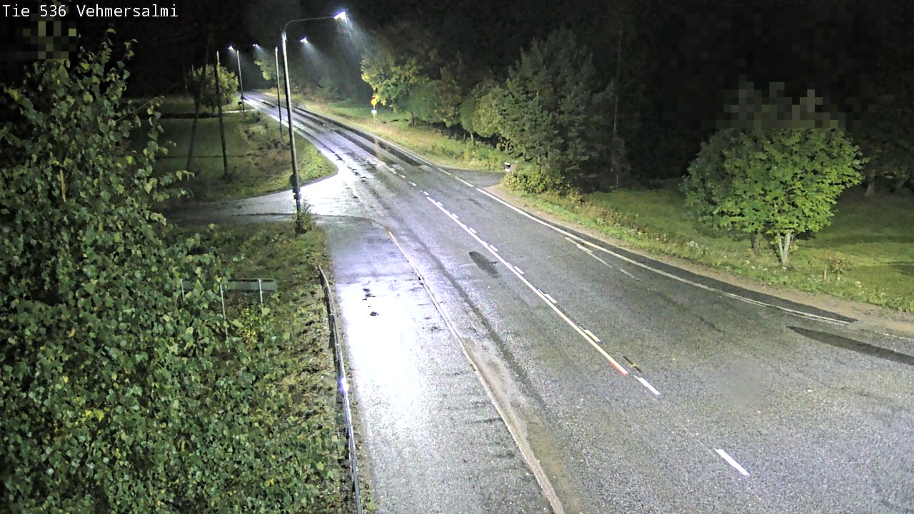 Weather Camera Image Väg 536 Kuopio, Vehmersalmi, Kuopio, Pohjois-Savo