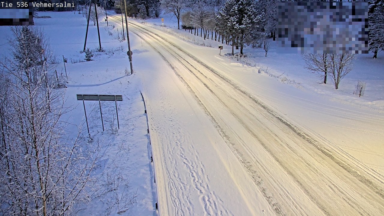 Kelikamerat Kuva Tie 536 Kuopio, Vehmersalmi, Kuopio, Pohjois-Savo