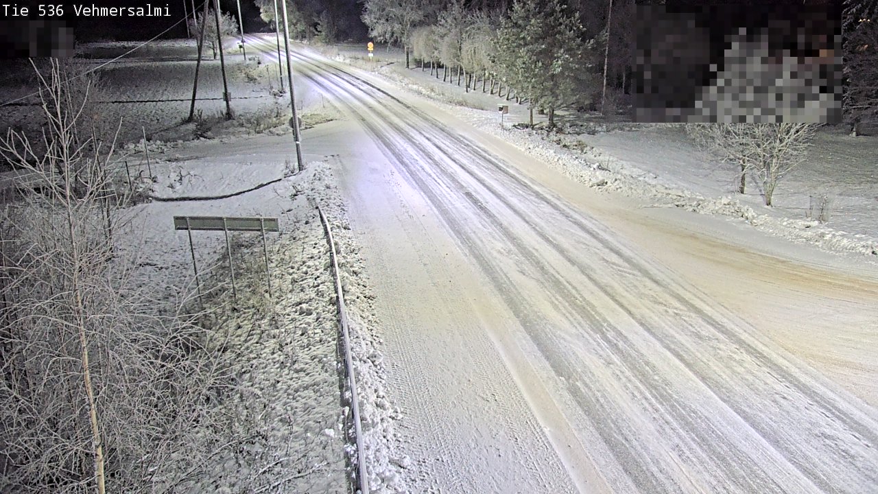 Kelikamerat Kuva Tie 536 Kuopio, Vehmersalmi, Kuopio, Pohjois-Savo