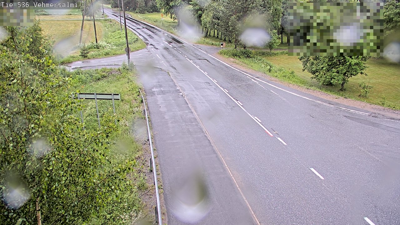 Weather Camera Image Road 536 Kuopio, Vehmersalmi, Kuopio, Pohjois-Savo