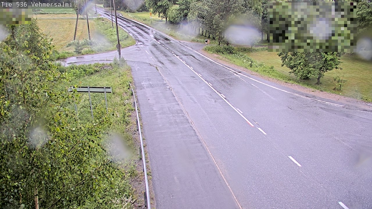 Weather Camera Image Road 536 Kuopio, Vehmersalmi, Kuopio, Pohjois-Savo