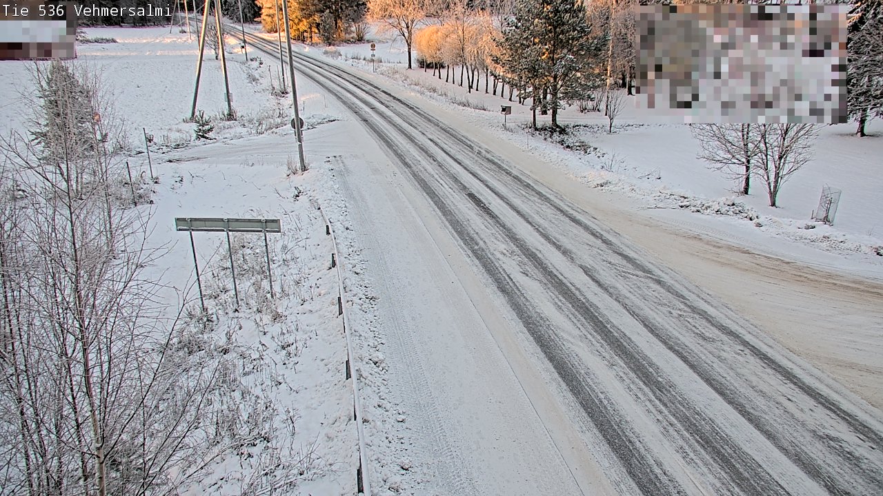 Kelikamerat Kuva Tie 536 Kuopio, Vehmersalmi, Kuopio, Pohjois-Savo