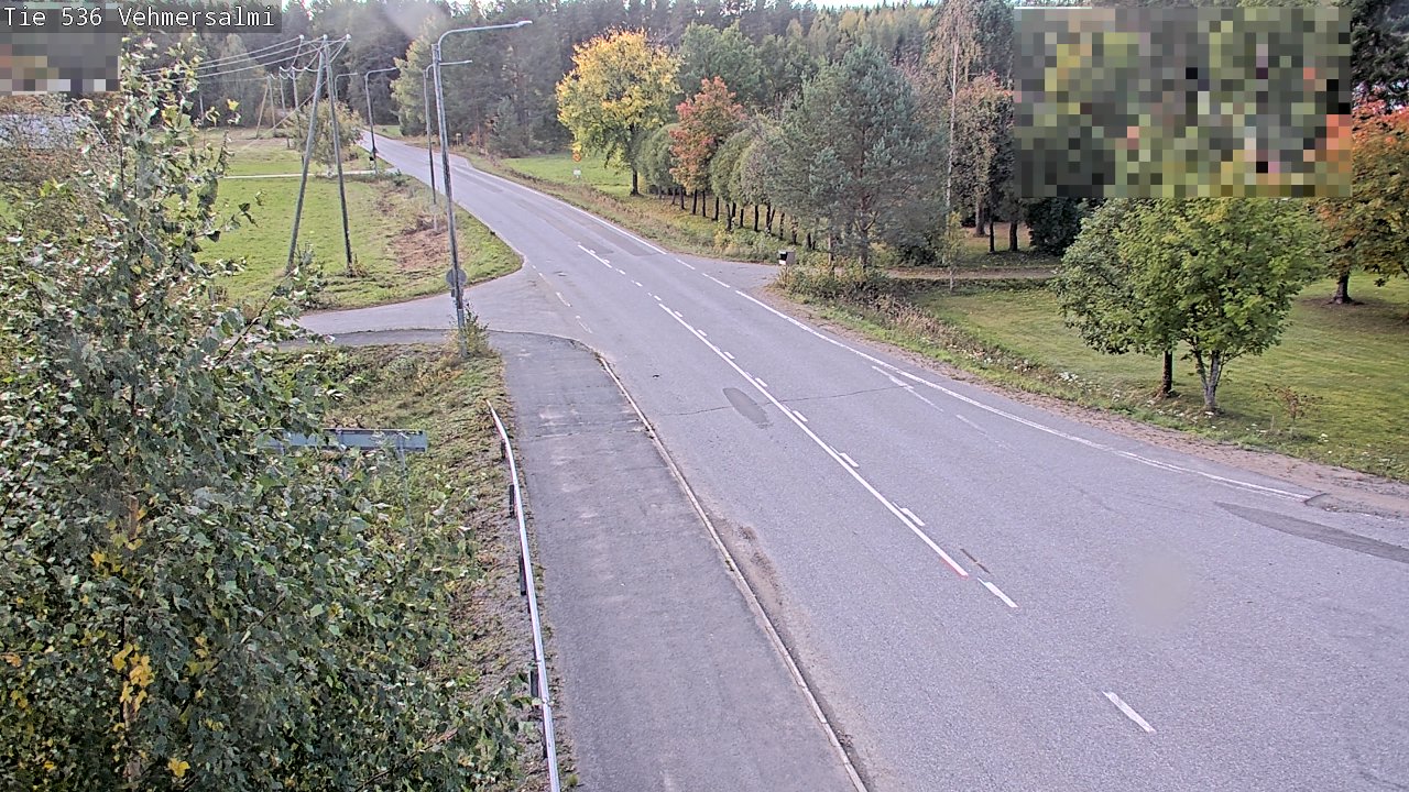 Weather Camera Image Road 536 Kuopio, Vehmersalmi, Kuopio, Pohjois-Savo