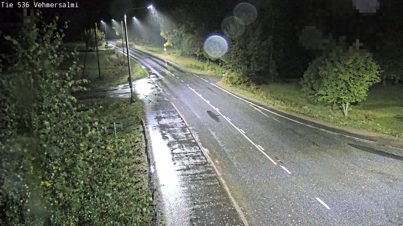 Weather Camera Image Väg 536 Kuopio, Vehmersalmi, Kuopio, Pohjois-Savo