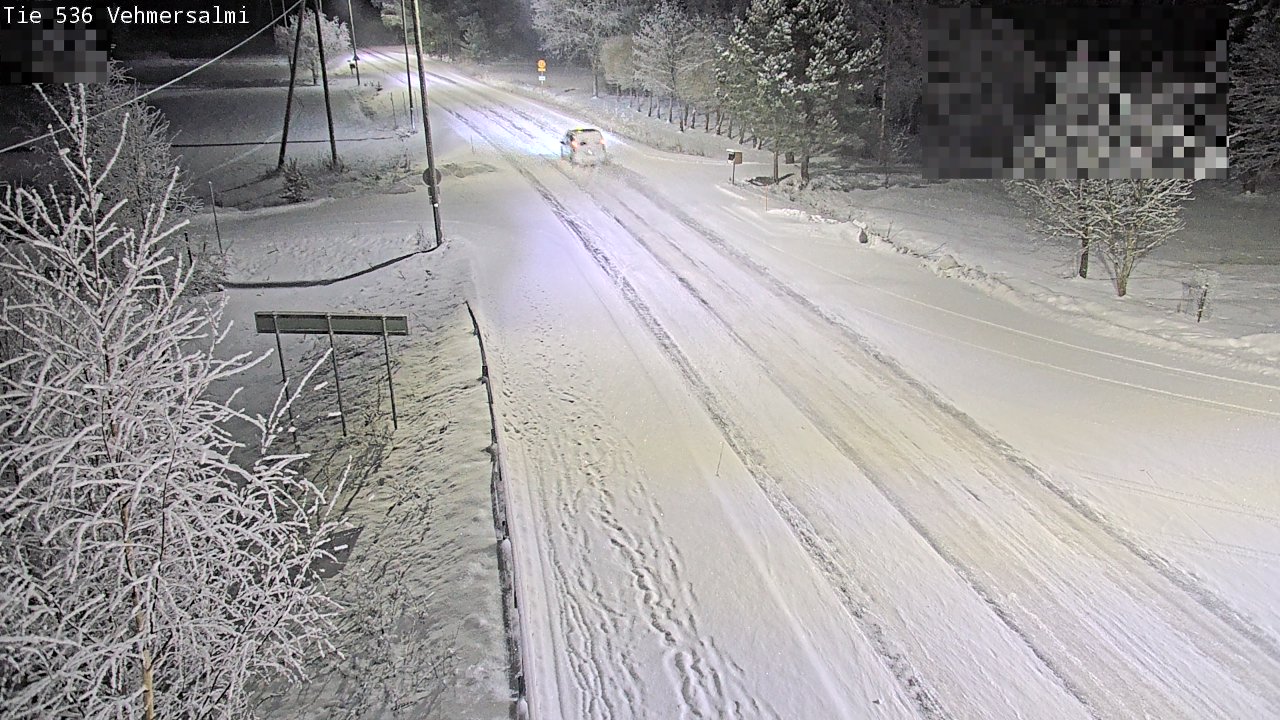 Kelikamerat Kuva Tie 536 Kuopio, Vehmersalmi, Kuopio, Pohjois-Savo