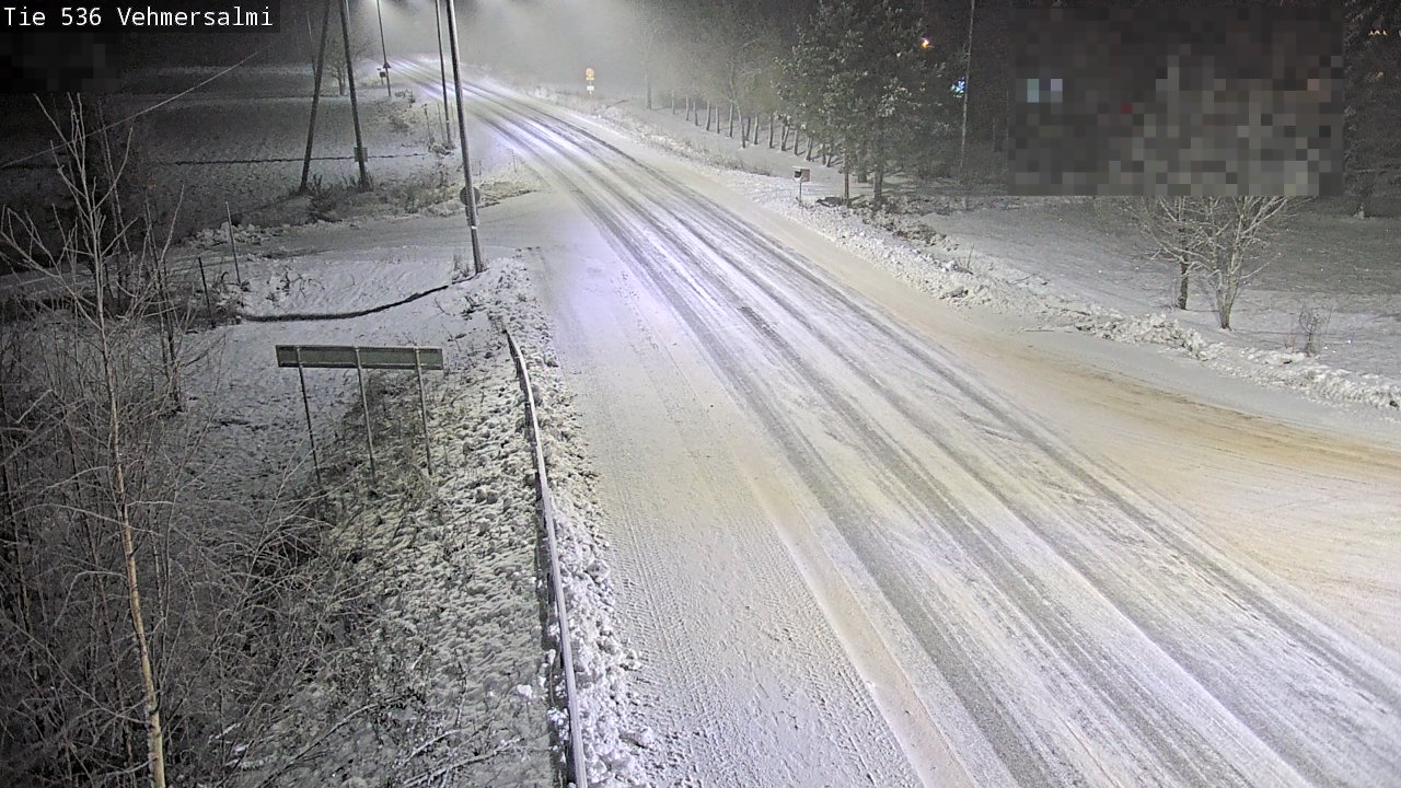 Kelikamerat Kuva Tie 536 Kuopio, Vehmersalmi, Kuopio, Pohjois-Savo