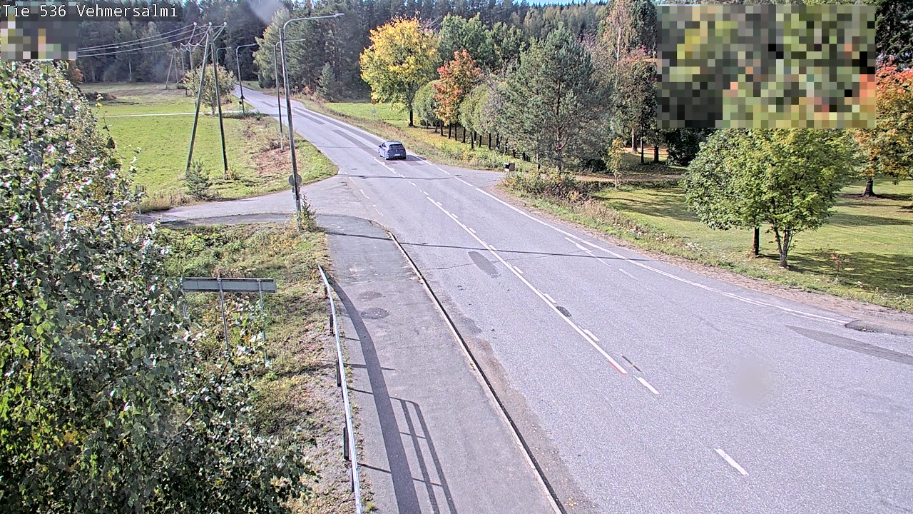 Kelikamerat Kuva Tie 536 Kuopio, Vehmersalmi, Kuopio, Pohjois-Savo