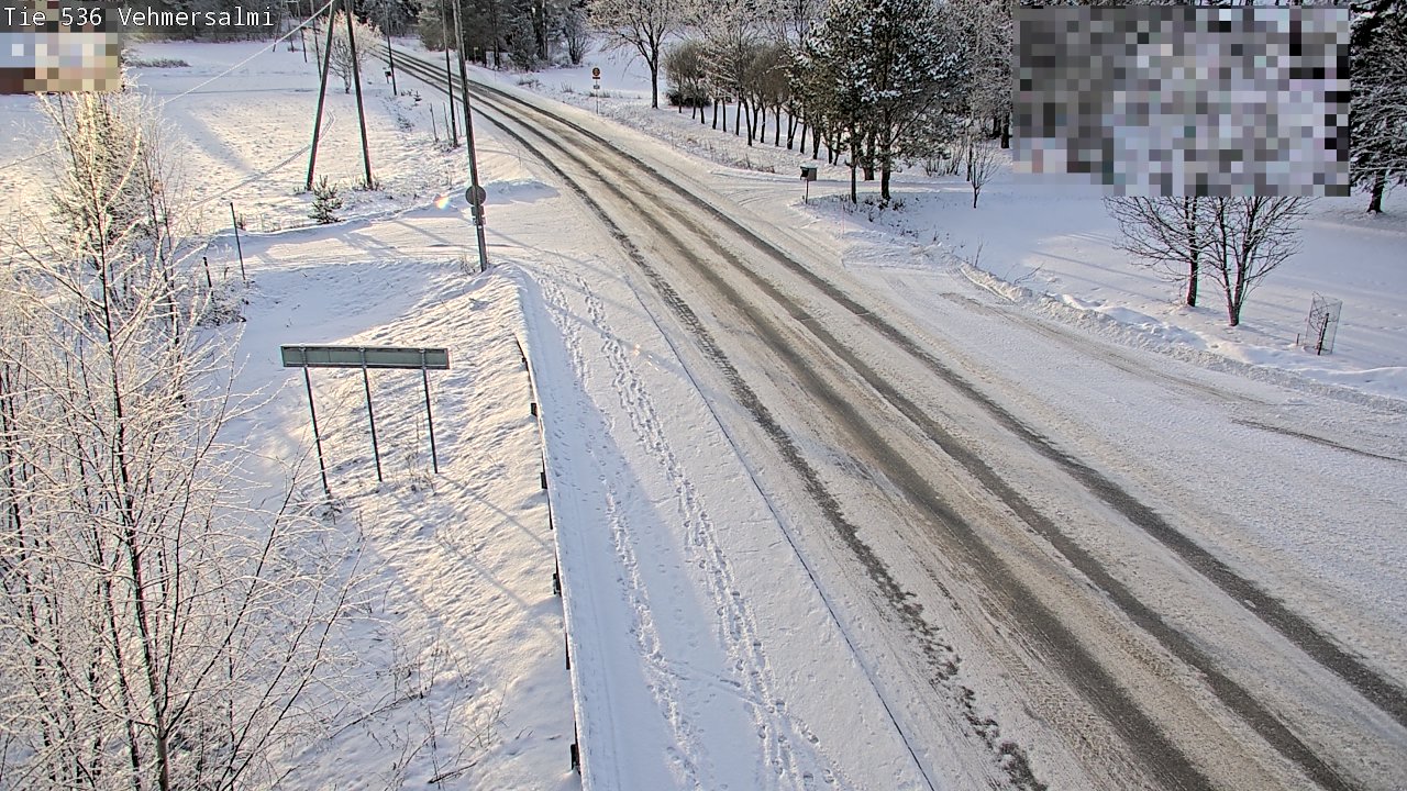 Kelikamerat Kuva Tie 536 Kuopio, Vehmersalmi, Kuopio, Pohjois-Savo