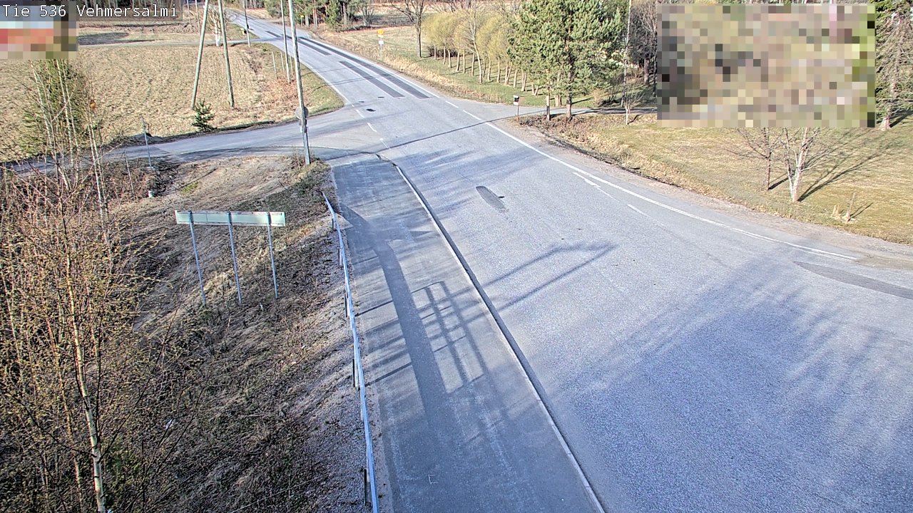 Weather Camera Image Road 536 Kuopio, Vehmersalmi, Kuopio, Pohjois-Savo