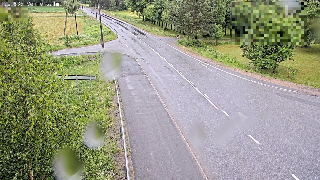 Weather Camera Image Väg 536 Kuopio, Vehmersalmi, Kuopio, Pohjois-Savo