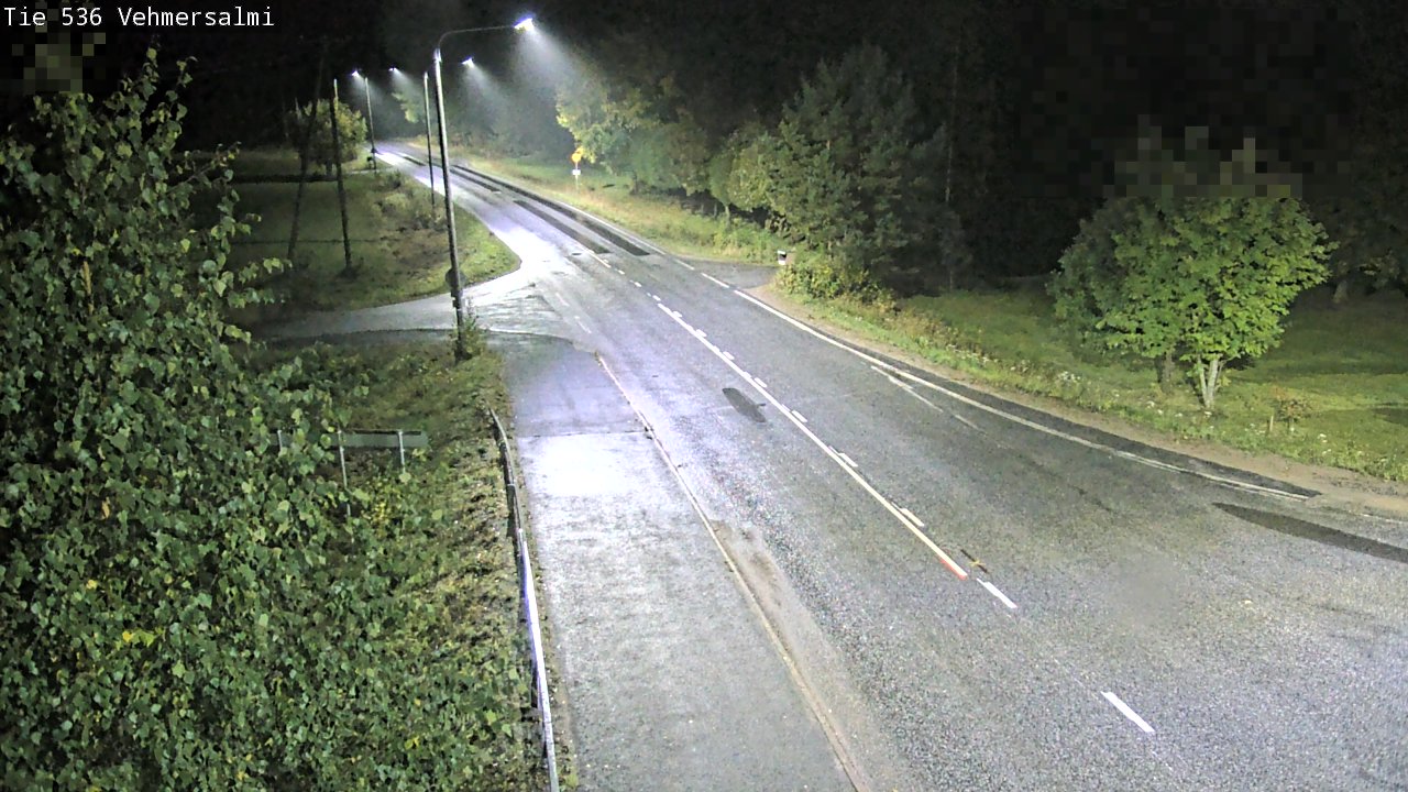 Weather Camera Image Väg 536 Kuopio, Vehmersalmi, Kuopio, Pohjois-Savo