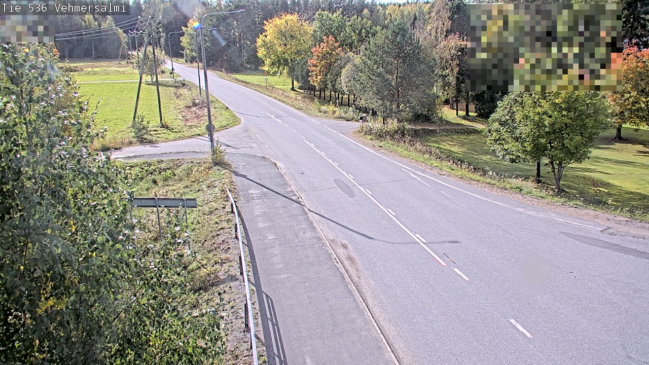 Weather Camera Image Road 536 Kuopio, Vehmersalmi, Kuopio, Pohjois-Savo