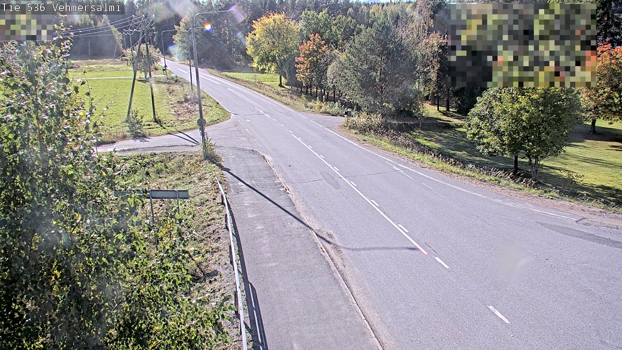 Weather Camera Image Road 536 Kuopio, Vehmersalmi, Kuopio, Pohjois-Savo