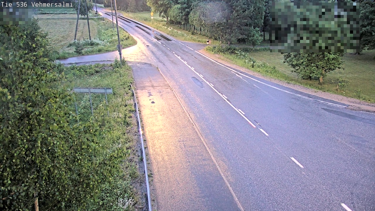 Weather Camera Image Road 536 Kuopio, Vehmersalmi, Kuopio, Pohjois-Savo