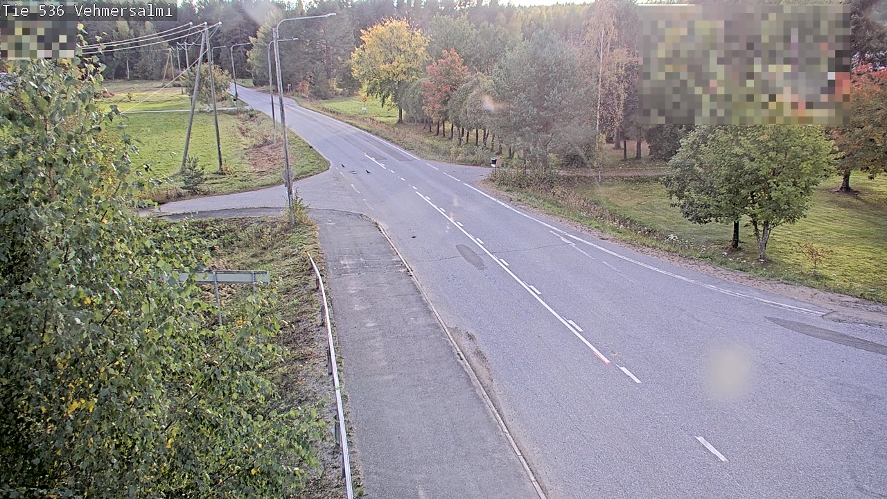 Weather Camera Image Road 536 Kuopio, Vehmersalmi, Kuopio, Pohjois-Savo