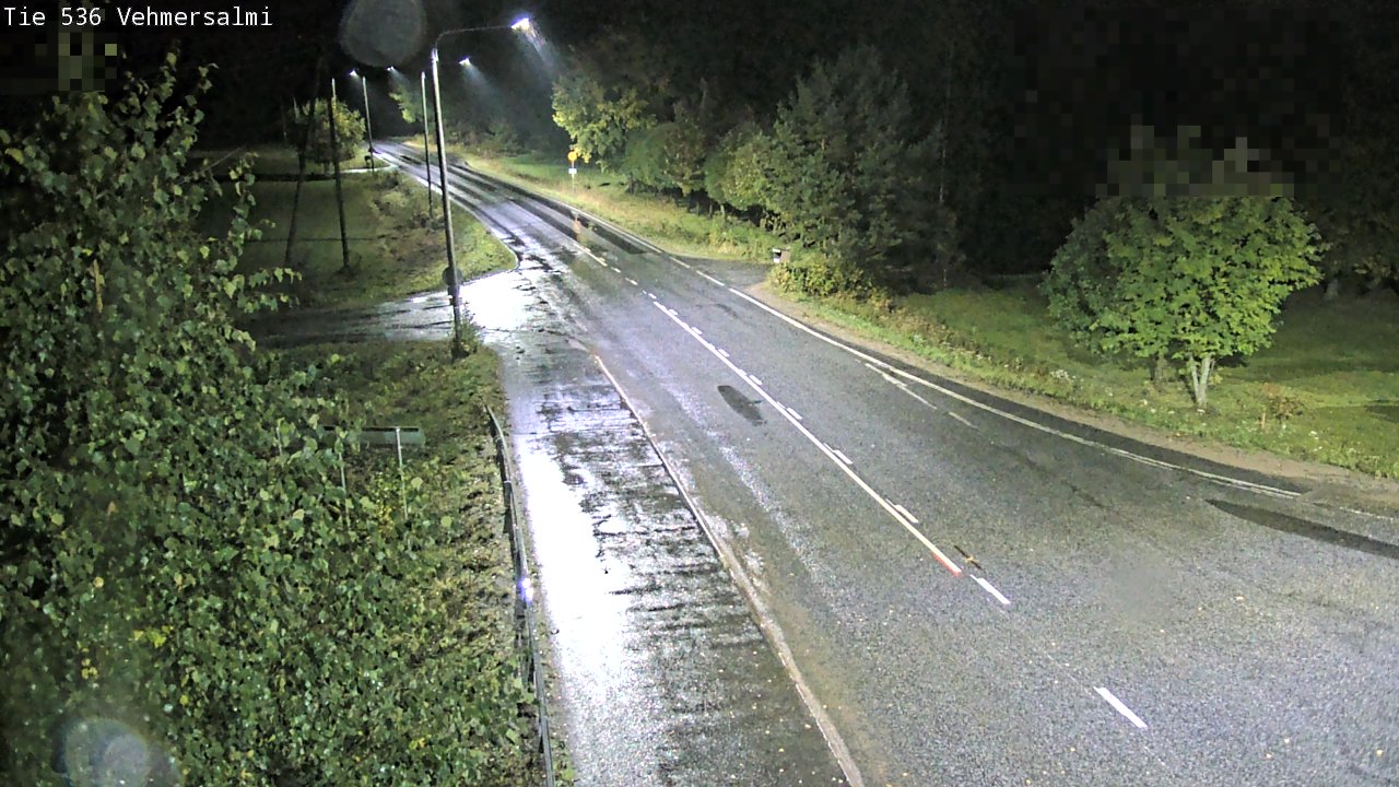 Weather Camera Image Väg 536 Kuopio, Vehmersalmi, Kuopio, Pohjois-Savo
