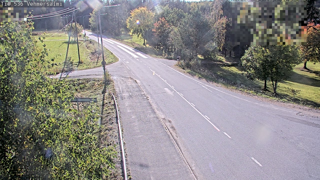 Weather Camera Image Road 536 Kuopio, Vehmersalmi, Kuopio, Pohjois-Savo
