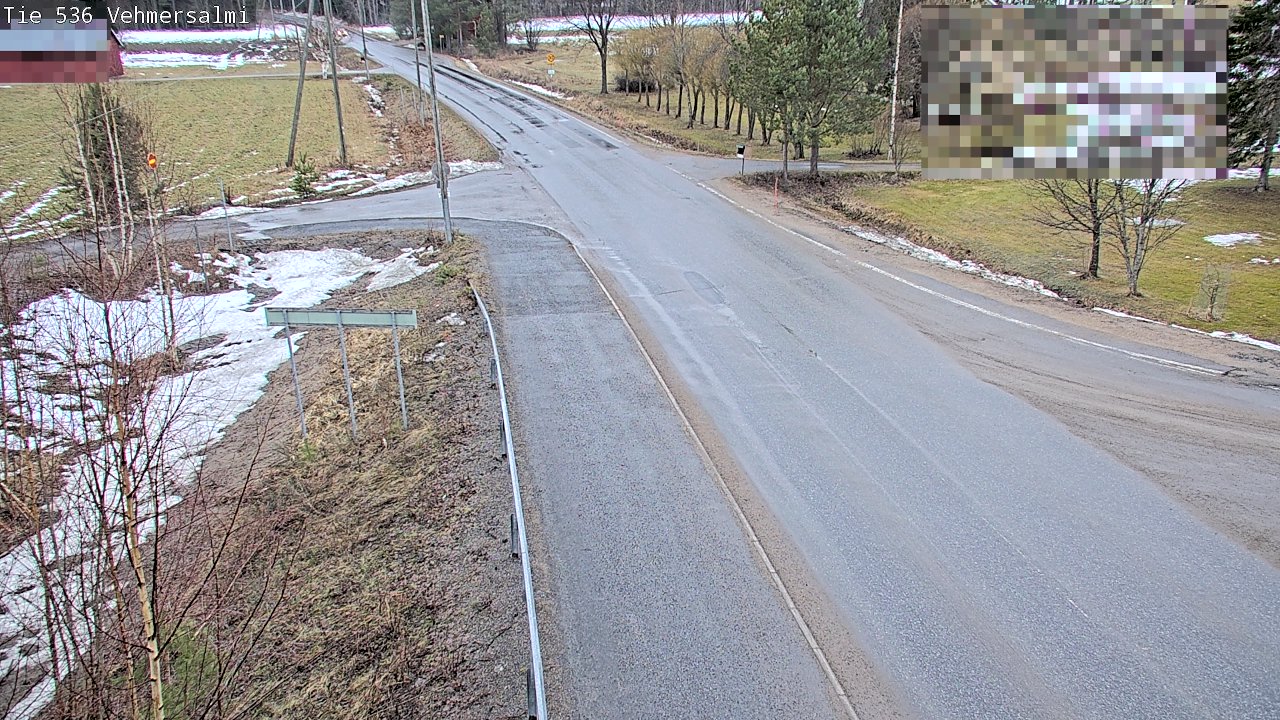 Weather Camera Image Road 536 Kuopio, Vehmersalmi, Kuopio, Pohjois-Savo