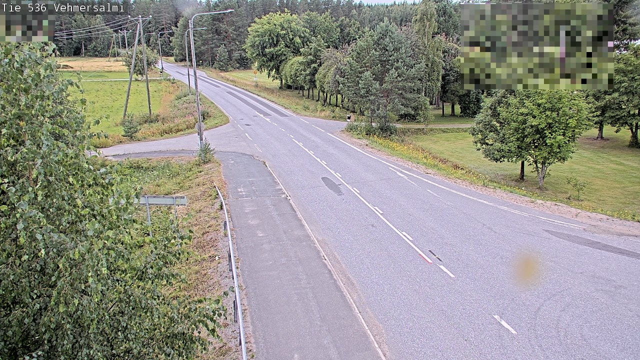Weather Camera Image Road 536 Kuopio, Vehmersalmi, Kuopio, Pohjois-Savo