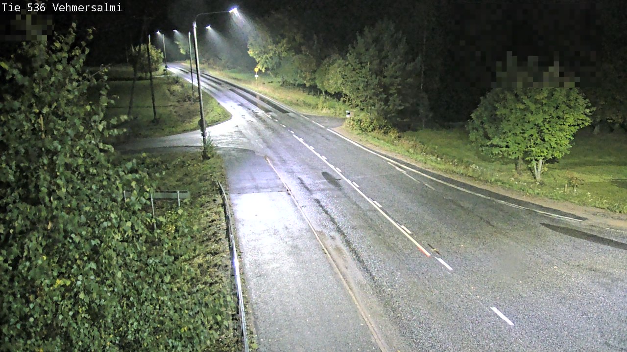 Weather Camera Image Väg 536 Kuopio, Vehmersalmi, Kuopio, Pohjois-Savo