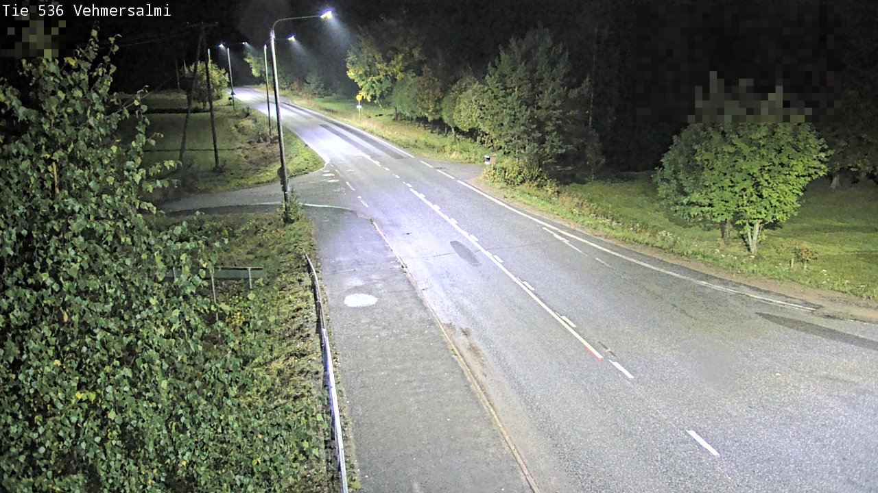 Weather Camera Image Väg 536 Kuopio, Vehmersalmi, Kuopio, Pohjois-Savo