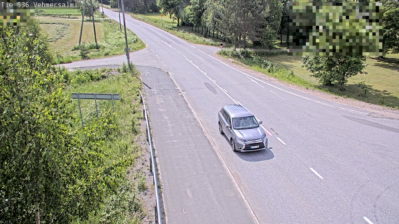 Weather Camera Image Road 536 Kuopio, Vehmersalmi, Kuopio, Pohjois-Savo