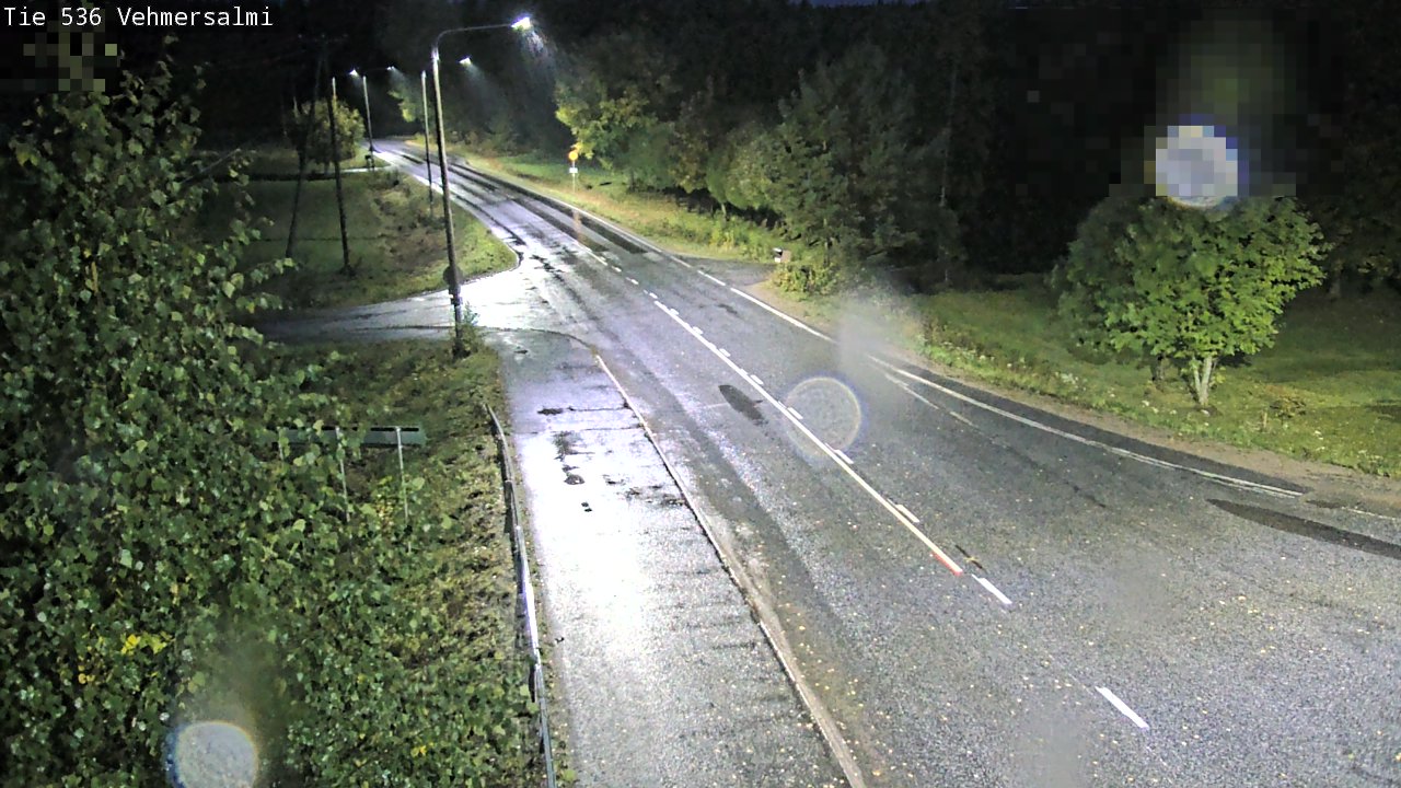 Weather Camera Image Väg 536 Kuopio, Vehmersalmi, Kuopio, Pohjois-Savo