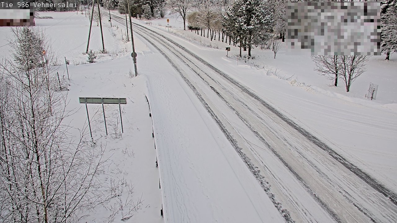 Kelikamerat Kuva Tie 536 Kuopio, Vehmersalmi, Kuopio, Pohjois-Savo