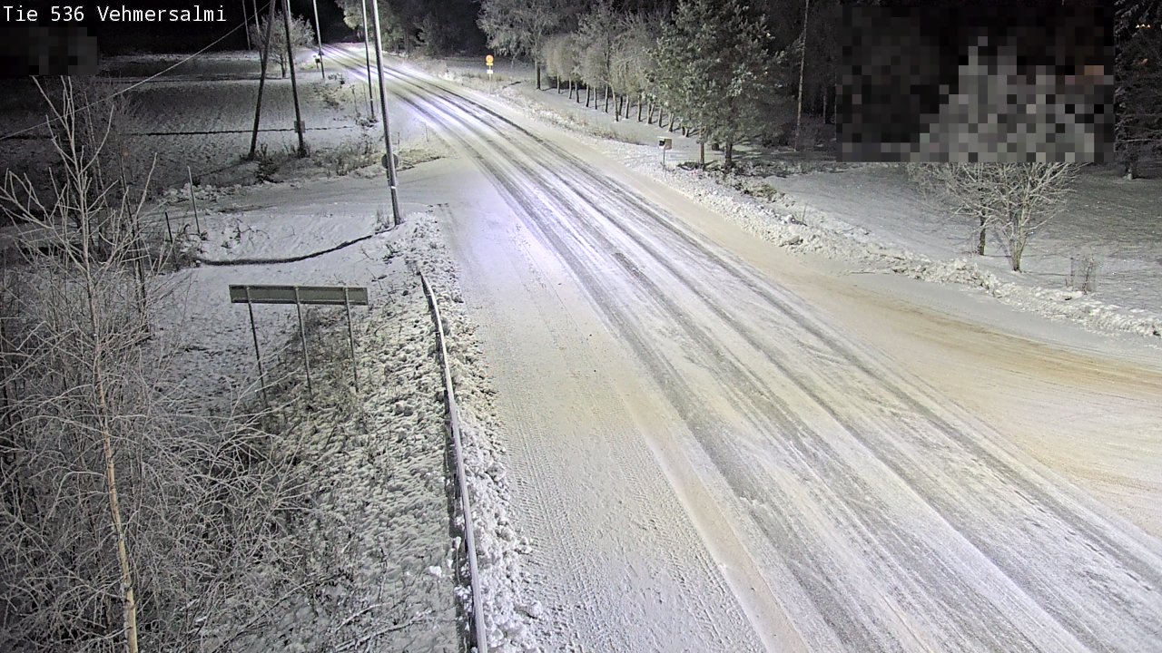Kelikamerat Kuva Tie 536 Kuopio, Vehmersalmi, Kuopio, Pohjois-Savo