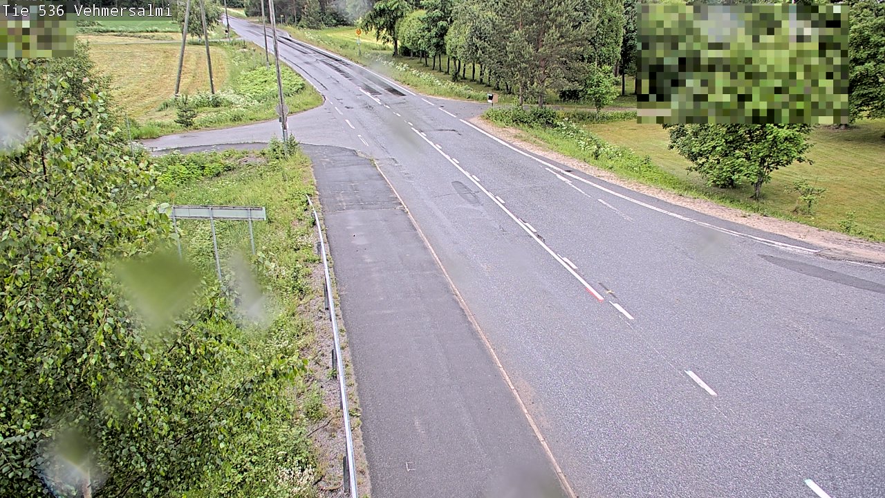 Weather Camera Image Road 536 Kuopio, Vehmersalmi, Kuopio, Pohjois-Savo