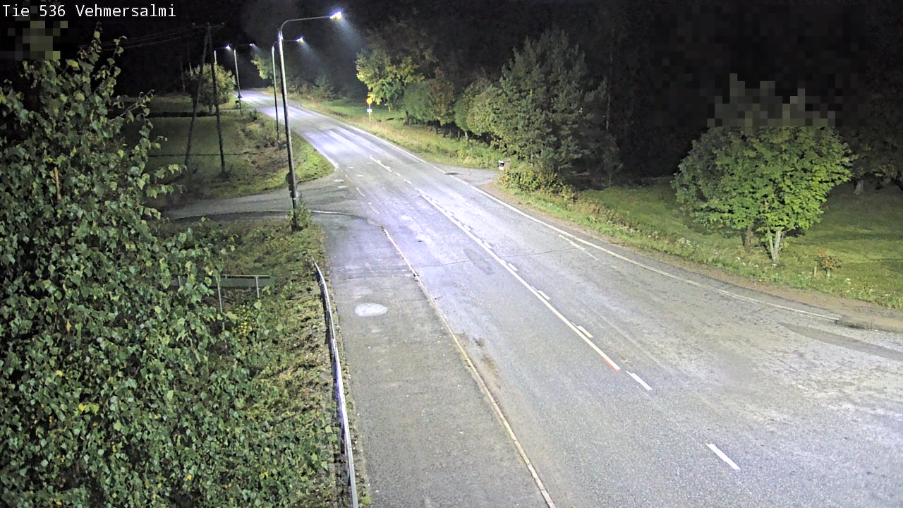 Weather Camera Image Väg 536 Kuopio, Vehmersalmi, Kuopio, Pohjois-Savo