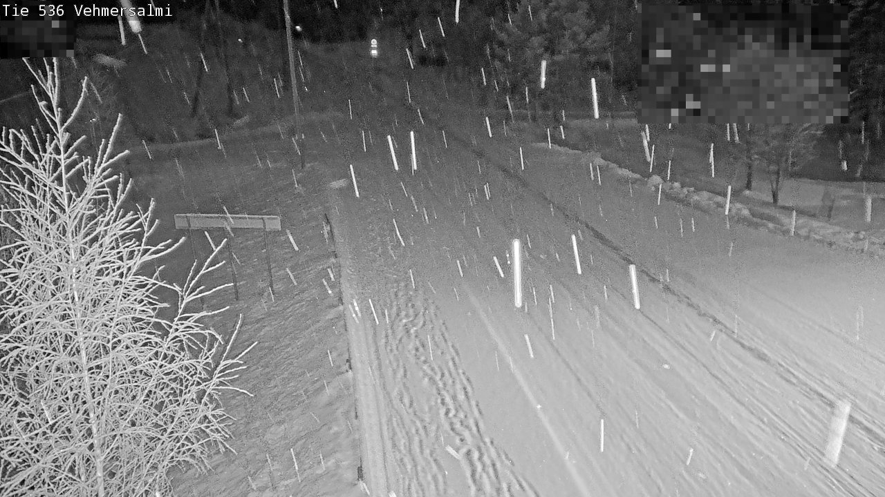 Kelikamerat Kuva Tie 536 Kuopio, Vehmersalmi, Kuopio, Pohjois-Savo