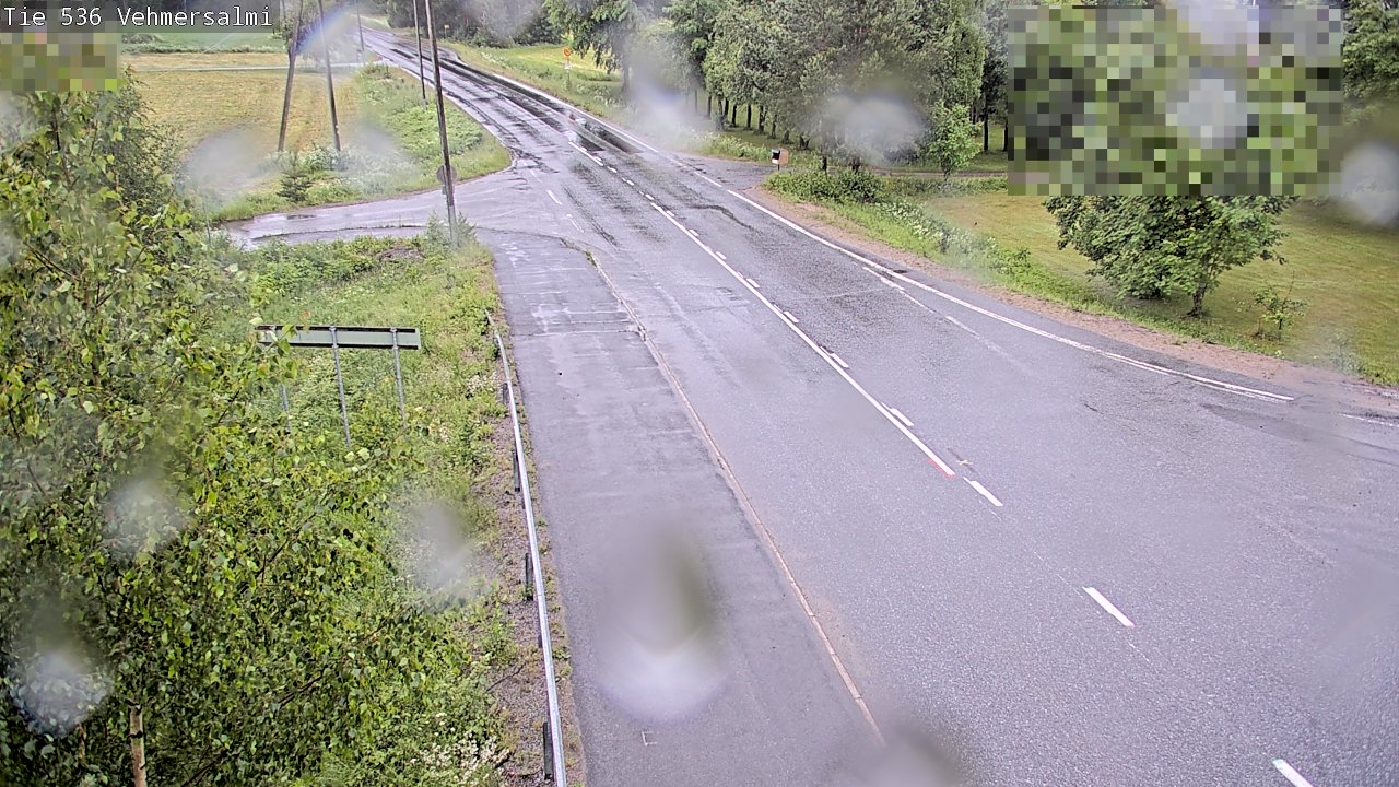 Weather Camera Image Road 536 Kuopio, Vehmersalmi, Kuopio, Pohjois-Savo