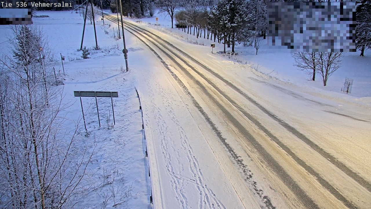 Kelikamerat Kuva Tie 536 Kuopio, Vehmersalmi, Kuopio, Pohjois-Savo