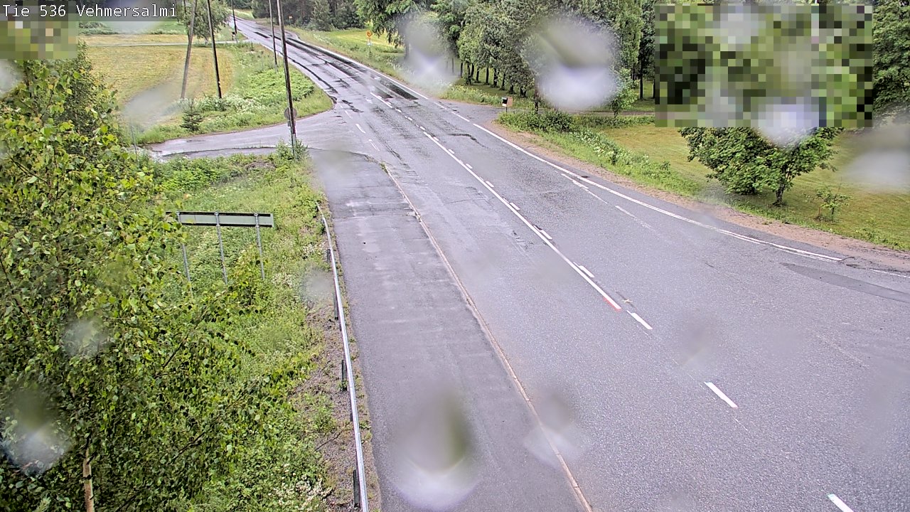 Weather Camera Image Road 536 Kuopio, Vehmersalmi, Kuopio, Pohjois-Savo