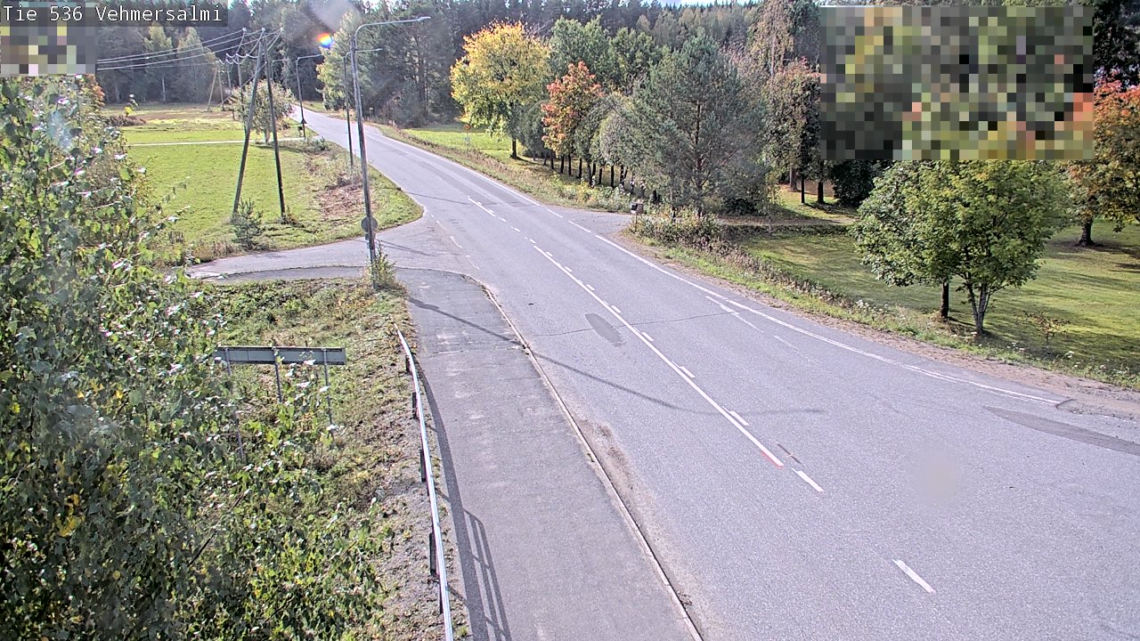 Weather Camera Image Road 536 Kuopio, Vehmersalmi, Kuopio, Pohjois-Savo